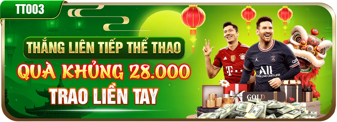 Banner các chương trình khuyến mãi và ưu đãi của jun88v ứng dụng